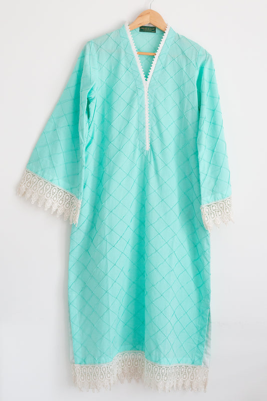 Aqua Lawn Long Shirt