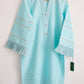 Light Blue Chicken Lawn Kurti